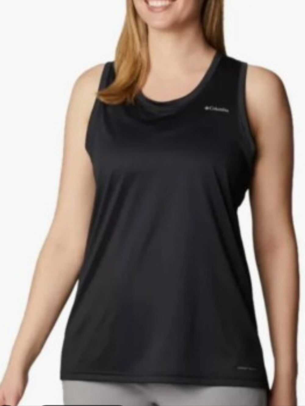 Columbia Omni-Wick Women's Performance Black Small EUC Tank Top